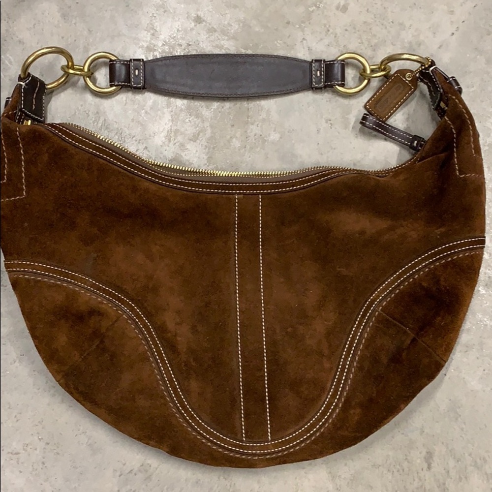 Coach SOHO BOHO Suede Bag Purse